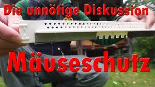 M&auml;useschutz f&uuml;r Bienenv&ouml;lker
