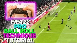 This PRO ball roll technique is VERY effective in FIFA 22!