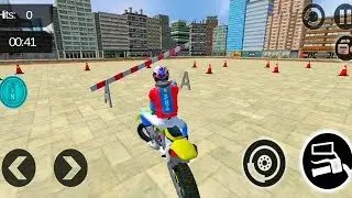 City Bike Stunt Parking Adventure Game | Bike Parking Game - Reverse Parking | Bike Game