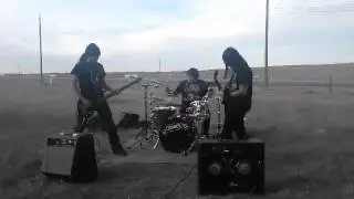 Dead Orbit band jam outside