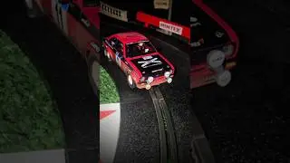 Another wee blast around. Colin Mcrae Ford Escort 🔥#scalextric #fordescort #rally #scalextricfan