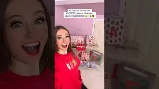 My *NEW* 12 Days of Christmas MYSTERY ADVENT CALENDAR 2024 begins!!🥳🎅🏻🎄🎁 (OMG!!!🫢) #Shorts