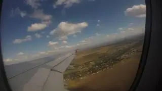 Перелёт 22.09.2016 г. Симферополь-Москва. NN 328 Вим-Авиа. А-319. Взлет-посадка