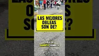 LAS MEJORES OBLEAS de DONDE SON? #streetfoodecuador #obleas #streetfoodcolombia