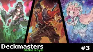 Yugioh Deckmaster Battle Royal | Halloween Duel| Vampires vs Mayakashi vs Ghost Trick