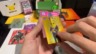 Fortnite Series 3 Fat Packs box!  Midas? Peely? Fire Optichrome pulled!