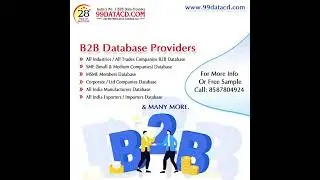 B2B Data Providers | Companies Database