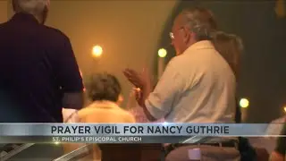 Vigil for missing Nancy Guthrie draws hundreds in Tucson