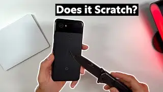 Google Pixel 3a Scratch Test | How Easily Does it Scratch?