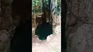 Just a stone thrown into a watercave 🇭🇷