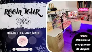 ROOM TOUR 2025 - Mat&eacute;riel, Avis sur mes Crayons et D&eacute;grad&eacute;s