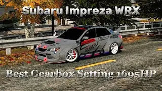 Subaru Impreza WRX Best Gearbox Setting 1695HP || Car Parking Multiplayer ||