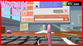 Why Am I a Worm With a Job | Worming from Home Demo | NO Commentary Gameplay