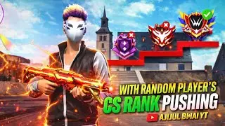 How To Push Grandmaster In Cs Rank With Random Players|Cs Rank Push Tips And Tricks ✅ AJIJUL BHAI YT