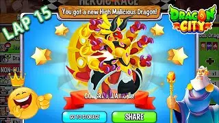 Dragon City - Reached LAP 15 REWARD of High Destiny Dragon [SPECIAL REWARD] 😱