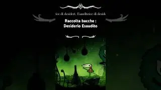 Raccolta Bacche: Desiderio esaudito #hollowknight #hollowknightsilksong #gaming #games #metroidvania