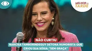 Narcisa Tamborindeguy detona humorista que criou sua sósia: 