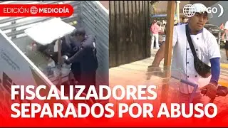 Separan a fiscalizadores por uso indebido de decomiso | Edición Mediodía | Noticias Perú