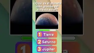El sistema solar #shorts  #escuela  #educaci&oacute;n #primaria #quiz #quizgame #quizgames #trivia