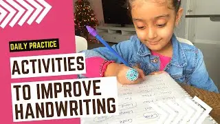 HOW TO IMPROVE KIDS HANDWRITING | Tips and Daily Practice Activities to Improve Handwriting