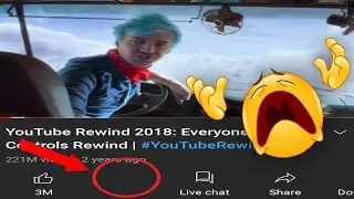Youtube removed the dislike button!!!