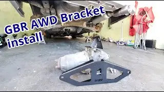 GBR V3 AWD Conversion Brackets install on Tim's EM2 also works on RSX EP3 ES1-2