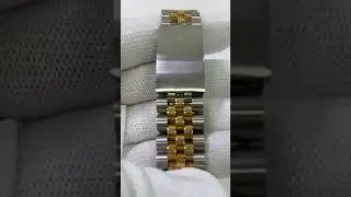 Rolex Datejust 36mm Ivory Roman Dial Jubilee Bracelet Stainless Steel and Yellow Gold 16233