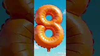 Pop & Learn Numbers with balloons (6-10)🎈 Counting for Toddlers #numberfun #toddlerlearning