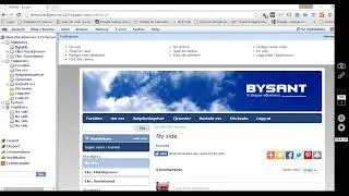 Komme i gang med WebPublish CMS publiseringsverkt&oslash;y - hvordan opprette og flytte sider.
