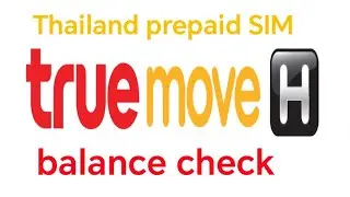 TrueMove H Thailand SIM 🔴 Check Balance, Data & Bonus Minutes Codes&rdquo;