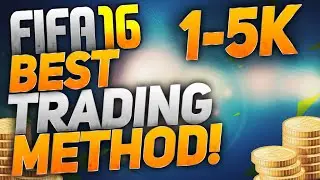 FIFA 16 UT - THE BEST METHOD TO TRADE WITH 1-5K!!!