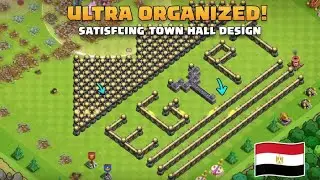 Best Town hall Design this Week for Mohamed  minister of tourism in EGYPT! | Art Base Clash of Clans