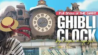 Full Show GIANT GHIBLI CLOCK by Hayao Miyazaki |  Odokei really big clock | Ni-Tele Really Big Clock