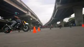 Kawasaki Z800 (sEVEN) safety riding practice with RC Club