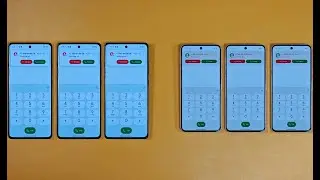 TWO OR SIX INCOMING CALLS ONEPLUS 12R ACE 3 TO PIXEL 8