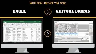 ☑️How to create Database Apps with MS Excel & Virtual Forms;Teaser2