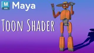 Make Your 3D Look 2D with a Toon Shader - Maya & Arnold Tutorial
