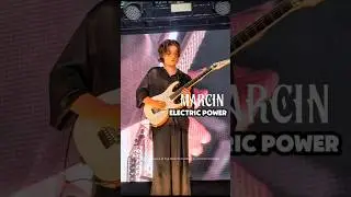 Marcin Playing Electric at Fuji Rock Japan : Art of Guitar + Life Force