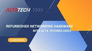 Refurbished Networking Hardware - Alta Technologies