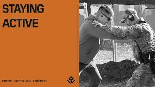 Staying active - drill for correct body position when shooting