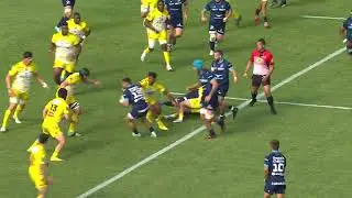 TOP 14 - Essai de Jan SERFONTEIN (MHR) - Montpellier HR - Stade Rochelais - Saison 2022-2023