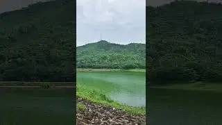 Relaxing view at Jaclupan Dam, worth the hours of hike to get here #nature #hiking #relaxing #fyp