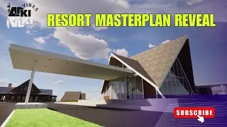 Resort Masterplan Reveal: A-Frame Cabins, Pool Lounge & Modern Architecture