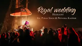 Royal Wedding Of  Kr. PURAN SINGH & PRIYANKA KANWAR ||  ठि. मनधर || Suraj Studio Sheoganj ||
