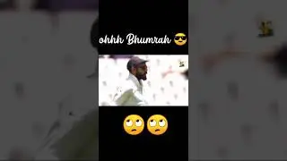 Unstoppable Bhumrah 😎