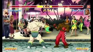 Ultra Street Fighter II(Switch)-Zangief vs Dee Jay III