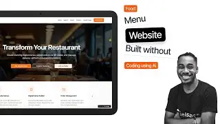 Создайте веб-сайт с меню еды на основе искусственного интеллекта без программирования | Полная де...