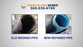 trenchless sewer line repairs cast iron pipe lining
