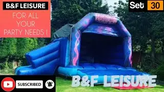 Inflatable Fun Time, Set30official, B&F Leisure #inflatablefun #slushmachine