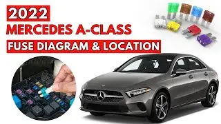 2022 Mercedes A-CLASS Fuse Box Diagrams & Location Guide